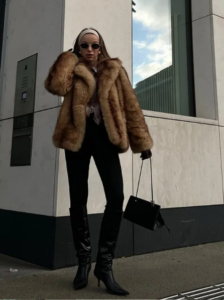 Fur Coat Short