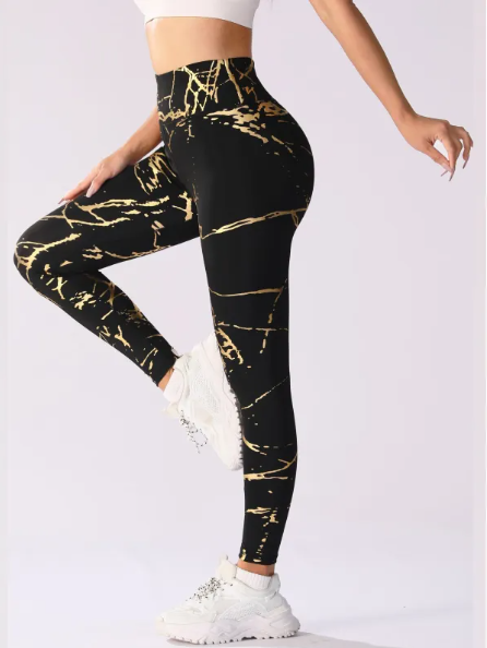 Bronzing Yoga Pants