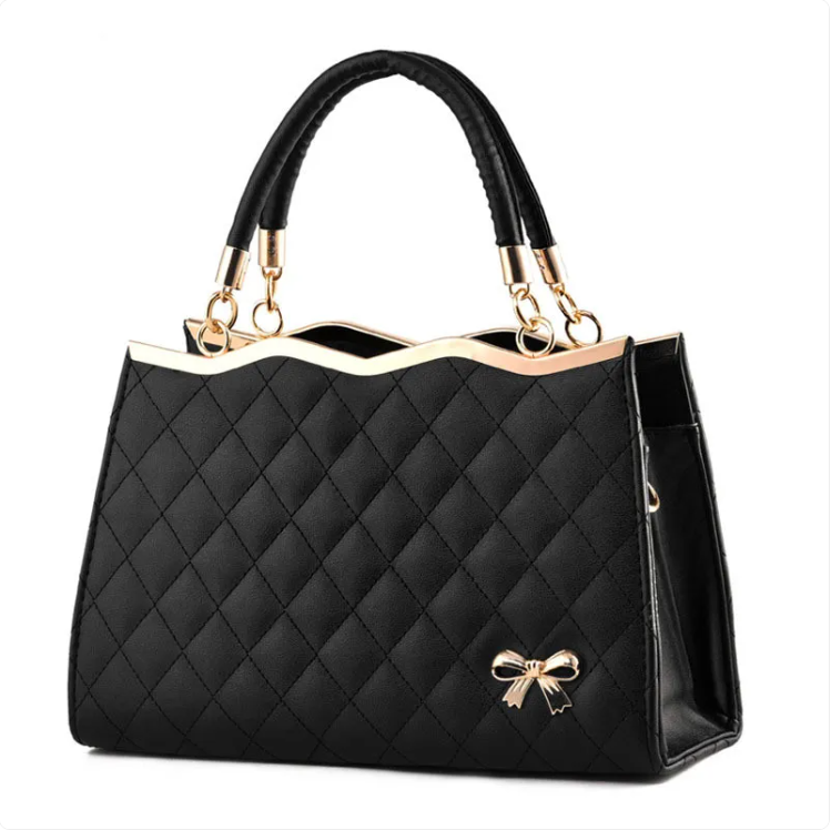 Crossbody Shoulder Bag With Bow